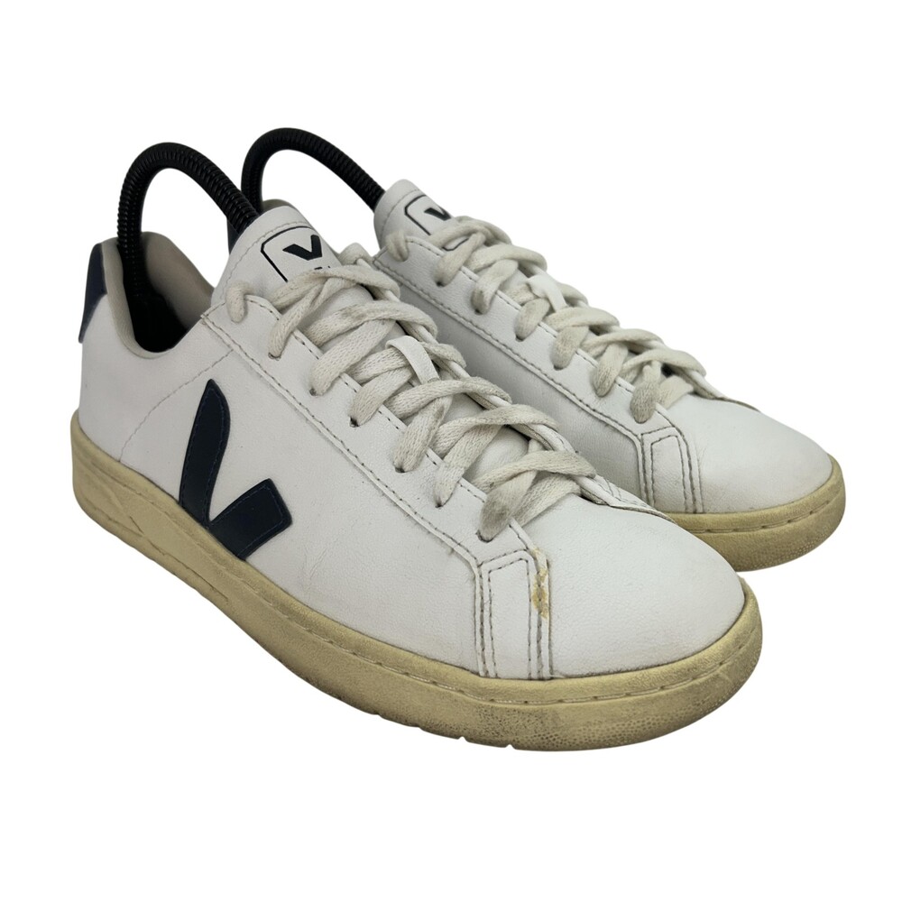 Veja Shoes Womens Size 7 Urca CWL White Nautico Leather Low Top Sneakers